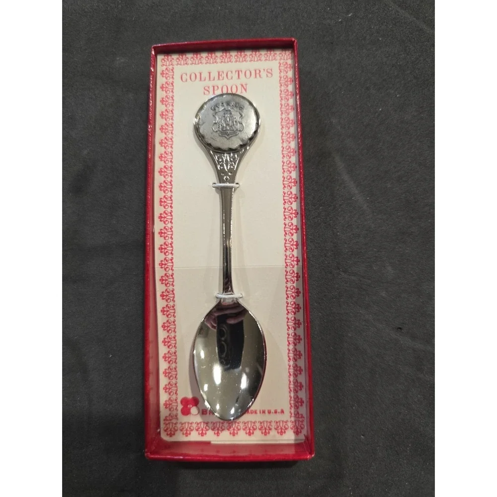 Vintage Bruce State Of Wyoming, Tiny Spoon!